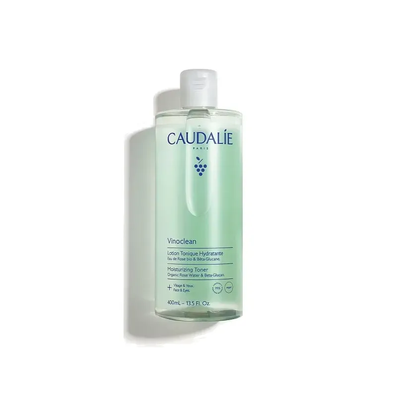 Caudalie Vinoclean loción tónica hidratante, 400 ml Caudalie Vinoclean loción tónica hidratante, 400 ml