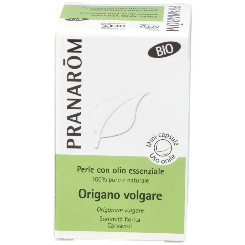 Pranarom Oregano Vulgar BIO, 60 Perlas | Farmacia Barata