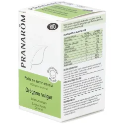 Pranarom Oregano Vulgar BIO, 60 Perlas | Farmacia Barata