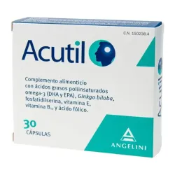 Acutil 30 Cápsulas | Farmacia Barata Acutil 30 Cápsulas | Farmacia Barata