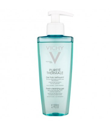 Vichy Pureté Thermale Gel Fresco Limpiador, 200ml.