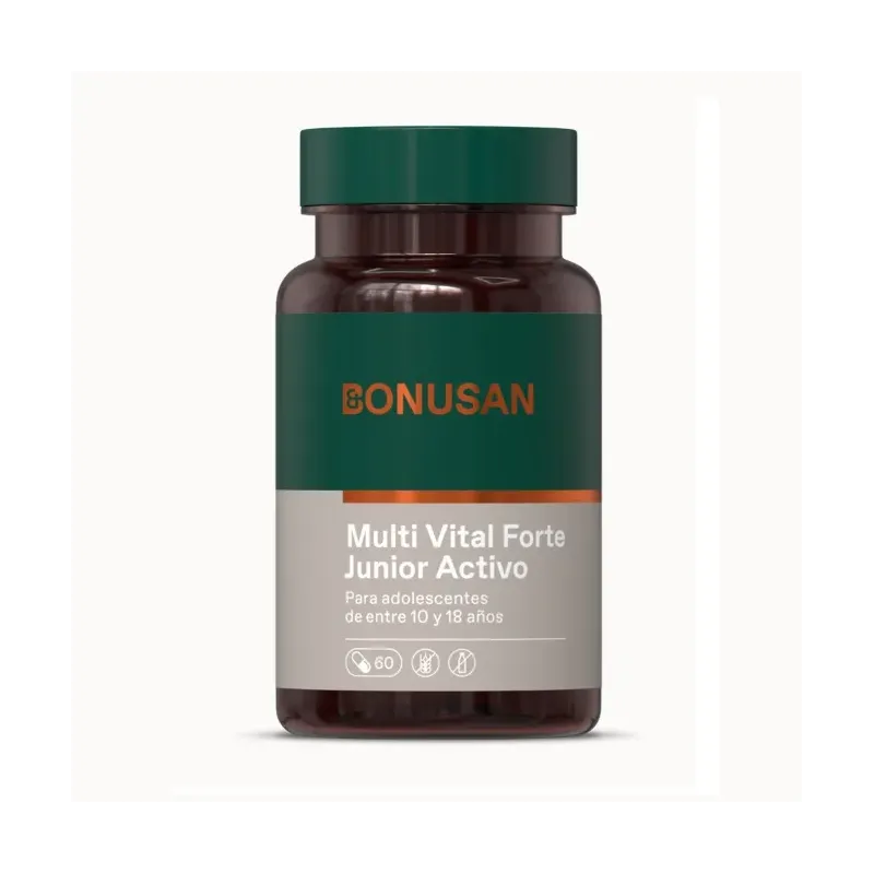 Bonusan Multi Vital Forte Junior Activo, 60 cápsulas Bonusan Multi Vital Forte Junior Activo, 60 cápsulas