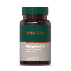 Bonusan Ubiquinol 50, 60 cápsulas