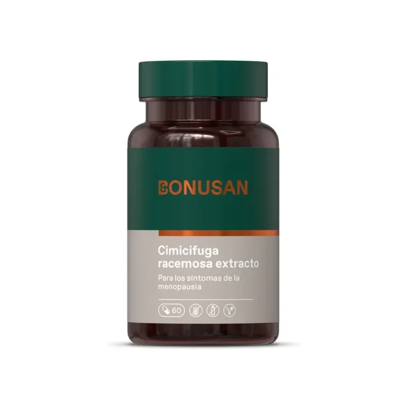 Bonusan Cimicifuga Racemosa, 60 cápsulas. Bonusan Cimicifuga Racemosa, 60 cápsulas.