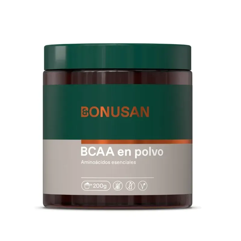 Bonusan BCAA polvo, 200 gramos