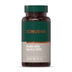 Bonusan Ácido alfa lipoico 300, 60 cápsulas