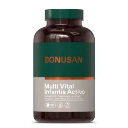 Bonusan Multi Vital Infantis Activo, 30 comprimidos masticables