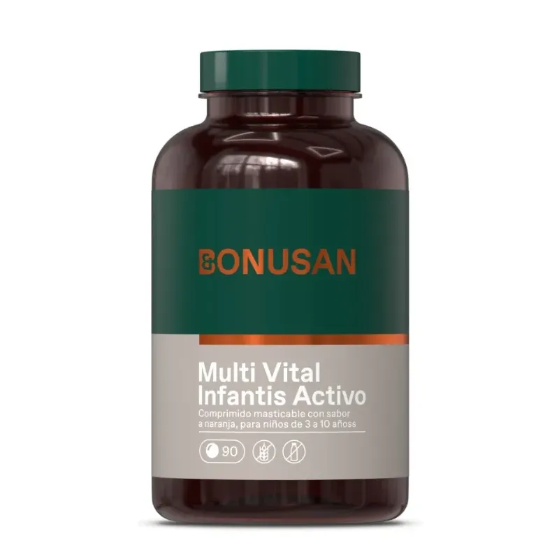 Bonusan Multi Vital Infantis Activo 30 comprimidos masticables Bonusan Multi Vital Infantis Activo 30 comprimidos masticables