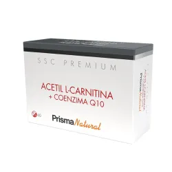 Prisma Natural Acetil L-Carnitina+Coenzima Q10, 60 cápsulas