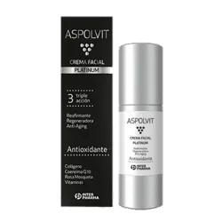 Aspolvit Platinum crema facial, 30ml.