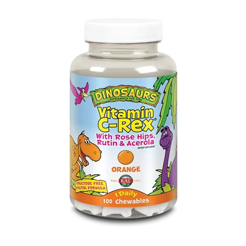KAL Vitamina C Rex 100 masticables | Farmacia Barata KAL Vitamina C Rex 100 masticables | Farmacia Barata