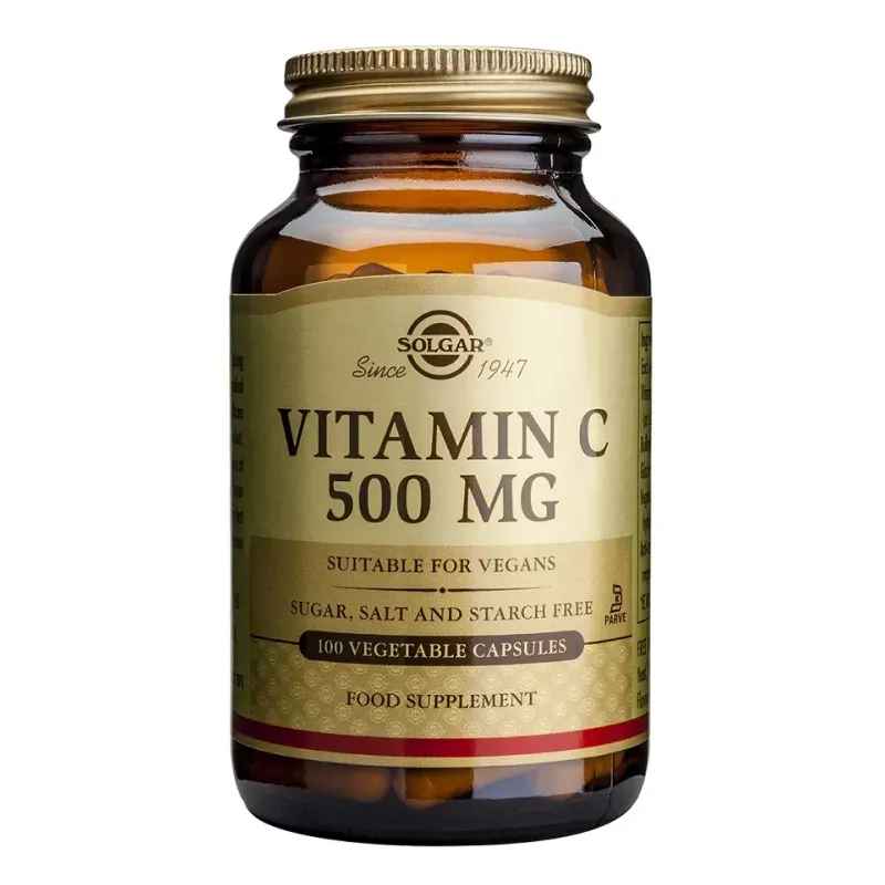 Solgar Vit C 500 mg | Farmacia Barata
