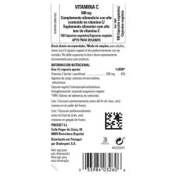 Solgar Vit C 500 mg | Farmacia Barata