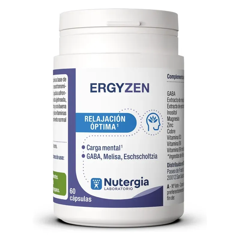 Nutergia Ergyzen 60 cápsulas | Farmacia Barata Nutergia Ergyzen 60 cápsulas | Farmacia Barata
