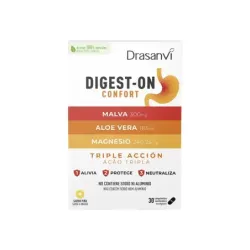 Drasanvi Digest On Confort Sabor Piña, 30 comprimidos