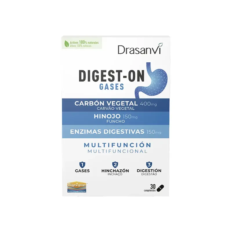 Drasanvi Digest On Gases, 30 comprimidos | Farmacia Barata