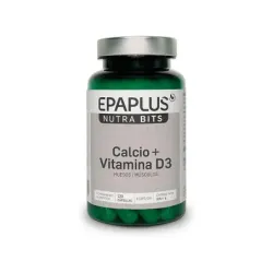 Epaplus Nutrabits Calcio + Vitamina D3, 120 cápsulas