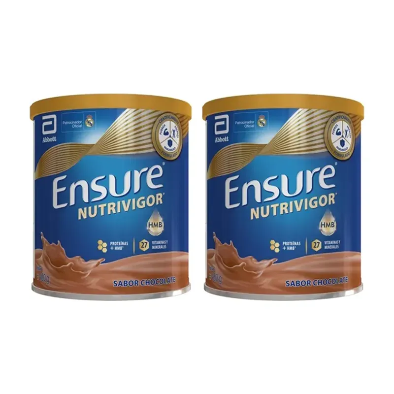 Ensure Nutrivigor Sabor Chocolate Duplo, 2 x 400 g | Farmacia Barata Ensure Nutrivigor Sabor Chocolate Duplo, 2 x 400 g | Farmacia Barata
