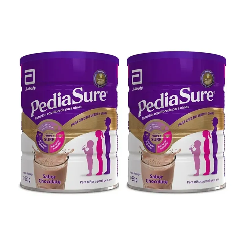 PediaSure en polvo sabor chocolate Duplo, 2 x 850 g | Farmacia Barata
