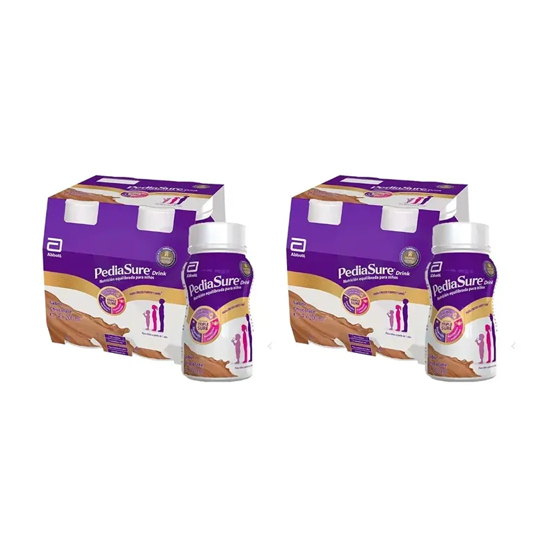 PediaSure Drink Sabor Chocolate Duplo,8 x 200 ml | Farmacia Barata
