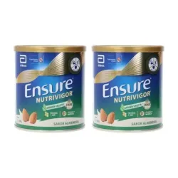 Ensure nutrivigor origen vegetal sabor almendra Duplo, 2 x 400 g