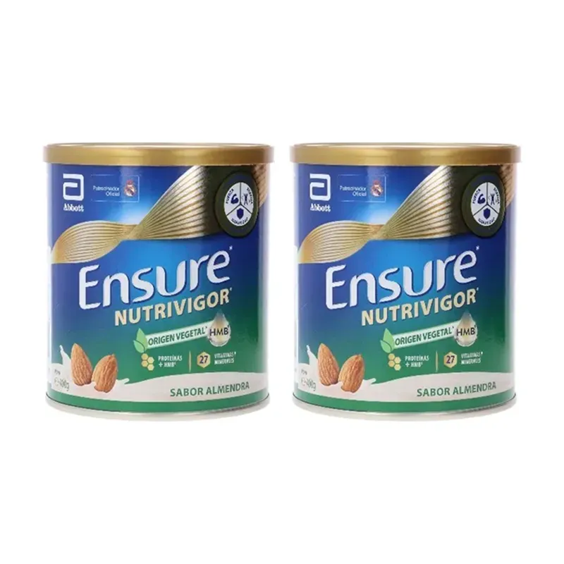 Ensure nutrivigor origen vegetal sabor almendra Duplo, 2 x 400 g | Farmacia Barata