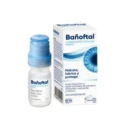 Bañoftal Lubricante Ocular Basic, 10 ml