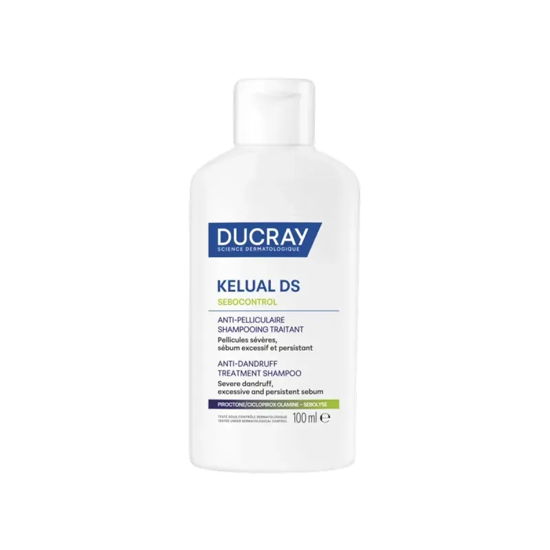 Ducray Kelual DS Sebocontrol Champú, 100 ml | Farmacia Barata Ducray Kelual DS Sebocontrol Champú, 100 ml | Farmacia Barata