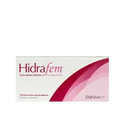 Hidrafem Donnaplus, 10 óvulos vaginales de 2,2 g