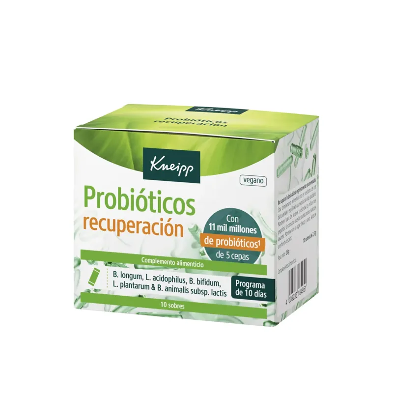 Kneipp Probióticos Recuperación, 10 sobres | Farmacia Barata Kneipp Probióticos Recuperación, 10 sobres | Farmacia Barata