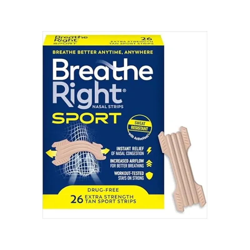 Breathe Right Sport Tiras Nasales | Farmacia Barata