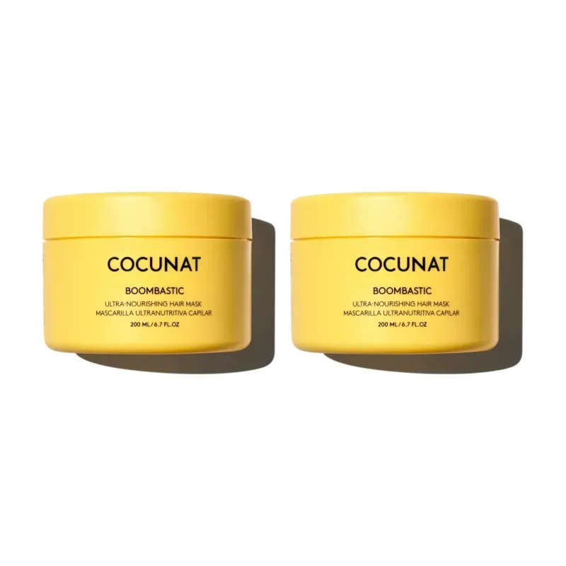 Cocunat Boombastic Mascarilla Capilar Ultra-Nutritiva Duplo, 2 x 200 ml | Farmacia Barata Cocunat Boombastic Mascarilla Capilar Ultra-Nutritiva Duplo, 2 x 200 ml | Farmacia Barata