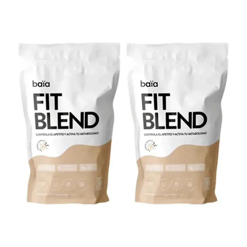 Baia Fit Blend Vainilla Duplo, 2 x 600 g | Farmacia Barata Baia Fit Blend Vainilla Duplo, 2 x 600 g | Farmacia Barata