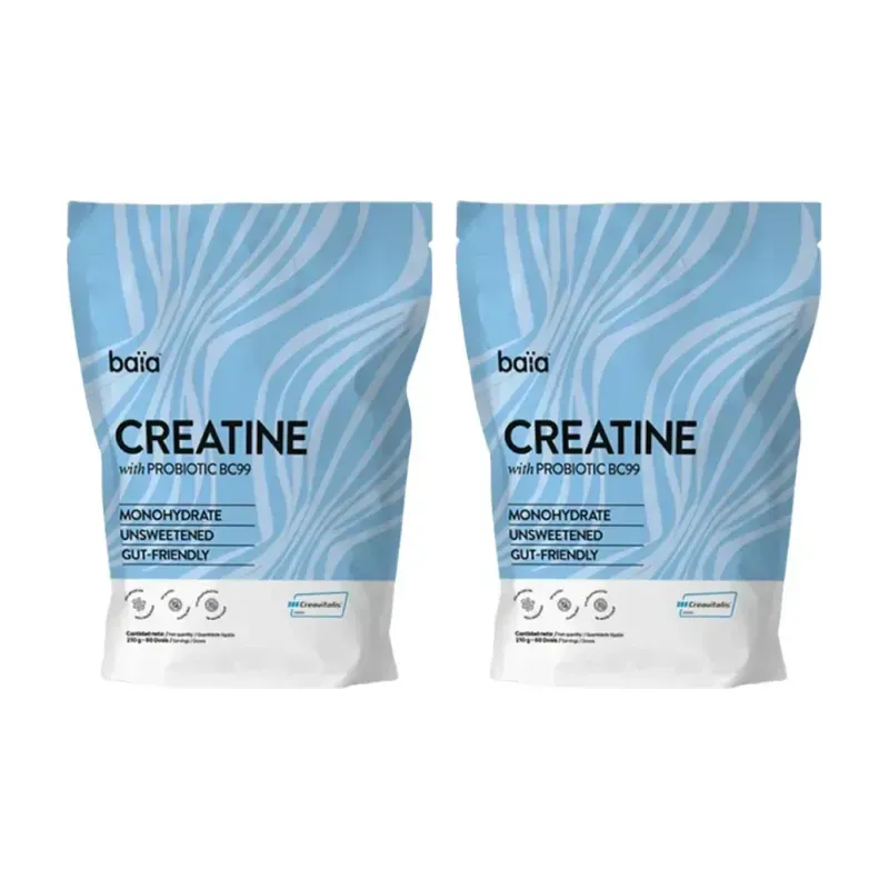 Baia Creatine con Probiotic Duplo, 2 x 210 g | Farmacia Barata