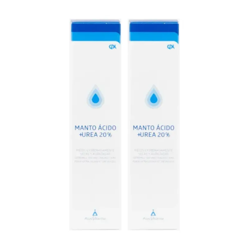 Asacpharma Cpi Manto Ácido + Urea 20% Duplo, 2 x 100ml | Farmacia Barata Asacpharma Cpi Manto Ácido + Urea 20% Duplo, 2 x 100ml | Farmacia Barata