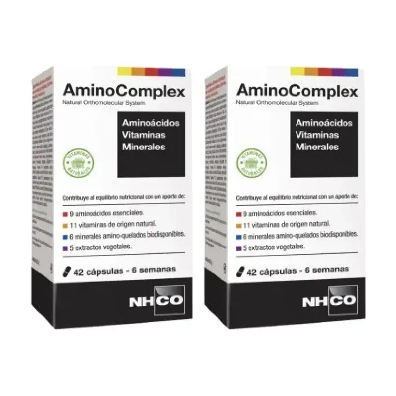 NHCO AminoComplex Duplo, 2 x 42 cápsulas | Farmacia Barata NHCO AminoComplex Duplo, 2 x 42 cápsulas | Farmacia Barata
