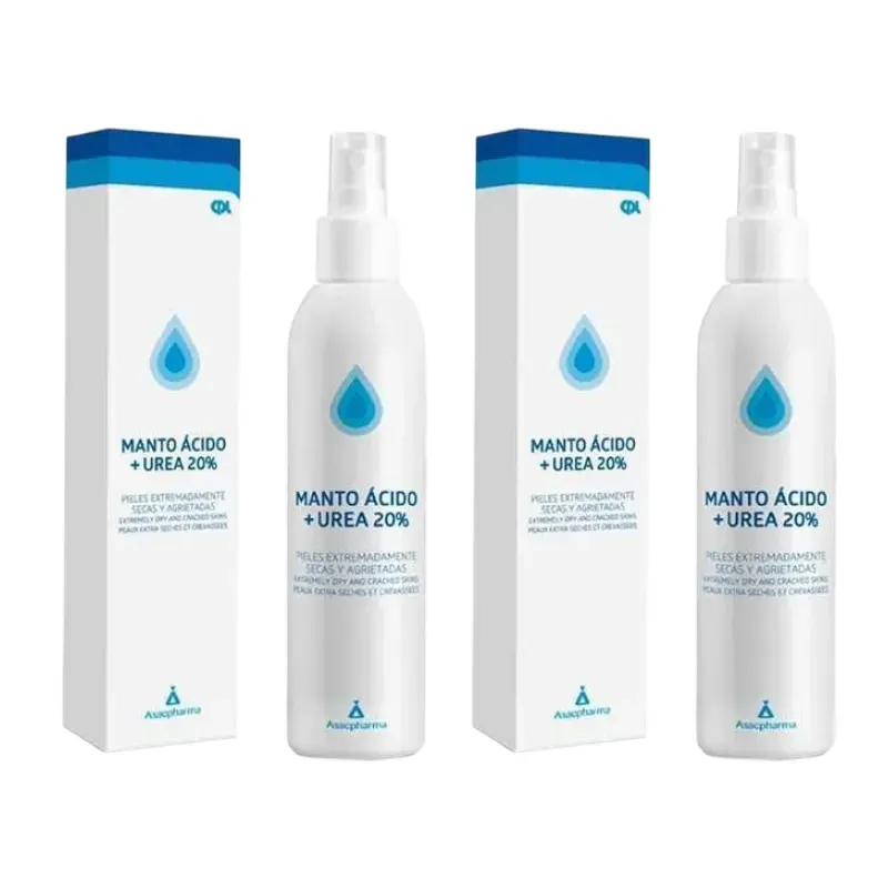 Asacpharma Cpi Manto Ácido + Urea 10% Duplo, 2 x 100ml | Farmacia Barata Asacpharma Cpi Manto Ácido + Urea 10% Duplo, 2 x 100ml | Farmacia Barata
