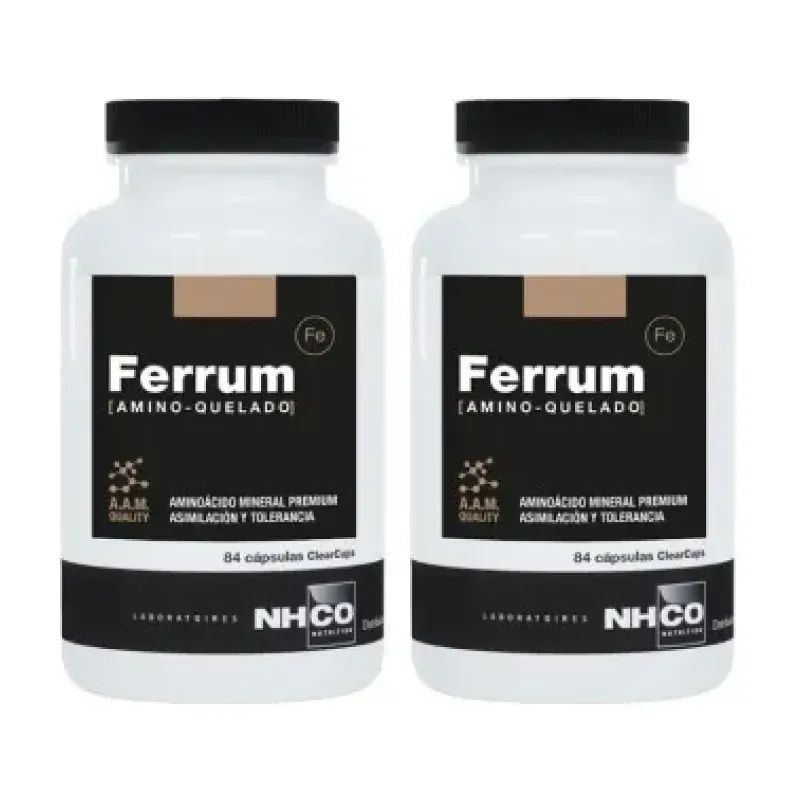 NHCO Ferrum Duplo, 2 x 84 cápsulas | Farmacia Barata NHCO Ferrum Duplo, 2 x 84 cápsulas | Farmacia Barata