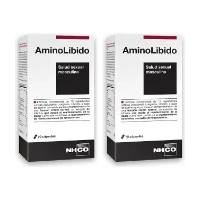 NHCO Aminolibido Duplo, 2 x 70 cápsulas | Farmacia Barata