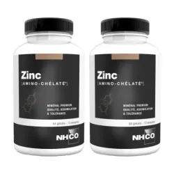 NHCO Zinc Duplo, 2 x 84 capsulas