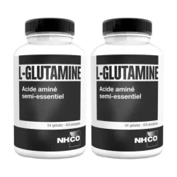 NHCO L-Glutamine Duplo, 2 x 84 capsulas