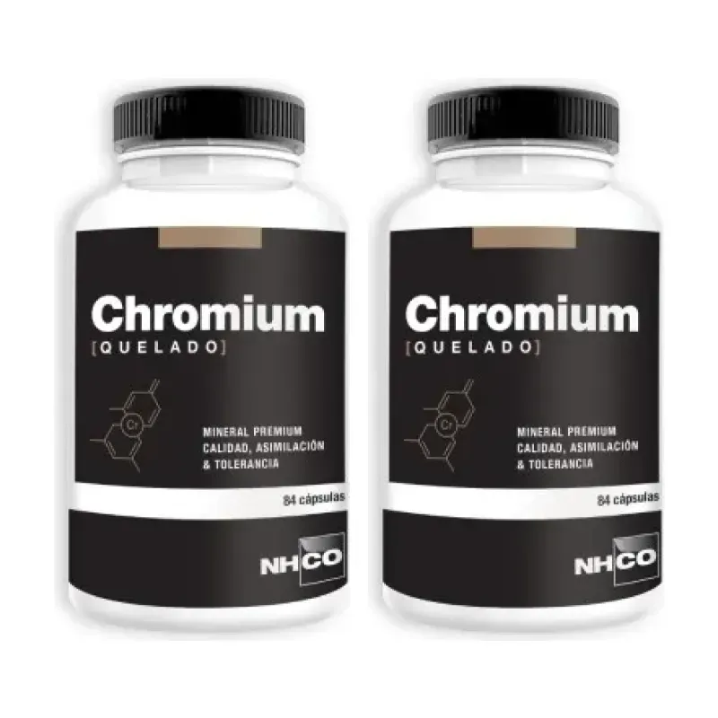NHCO Chromium Quelado Duplo, 2 x 84 capsulas | Farmacia Barata NHCO Chromium Quelado Duplo, 2 x 84 capsulas | Farmacia Barata
