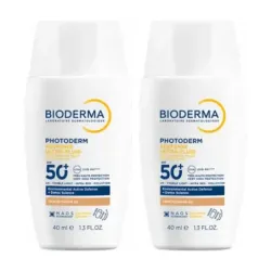 Bioderma Photoderm Xdefense SPF50+ Tono 03 Duplo, 2 x 40 ml