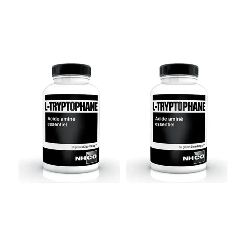 NHCO L-Trytophan Duplo, 2 x 56 cápsulas | Farmacia Barata NHCO L-Trytophan Duplo, 2 x 56 cápsulas | Farmacia Barata