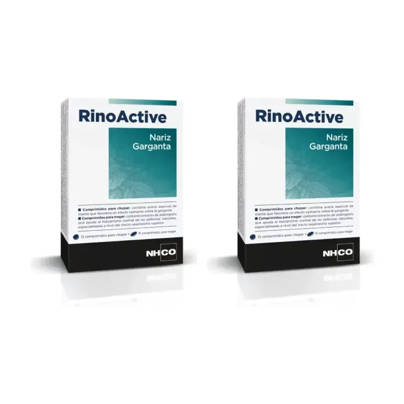 NHCO Rinoactive 15+15 comprimidos Duplo | Farmacia Barata NHCO Rinoactive 15+15 comprimidos Duplo | Farmacia Barata