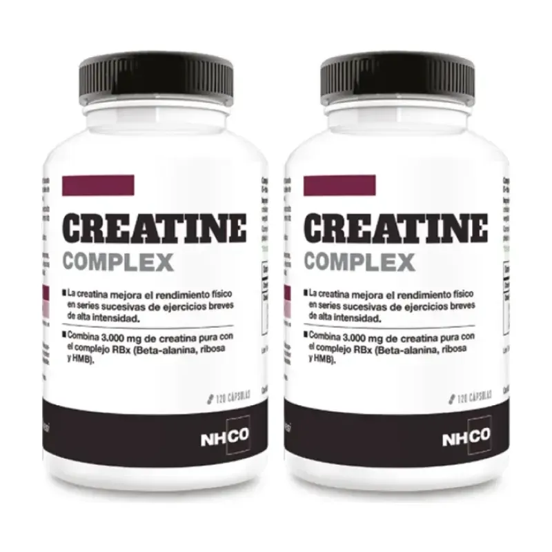 NHCO Creatina Complex Duplo, 2 x 120 cápsulas | Farmacia Barata NHCO Creatina Complex Duplo, 2 x 120 cápsulas | Farmacia Barata
