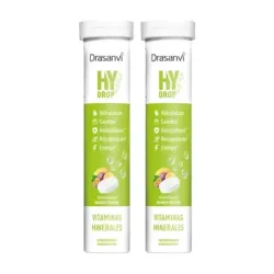 Drasanvi Hydrop Electrolitos Sabor Mango Duplo, 2 x 18 comprimidos efervescentes