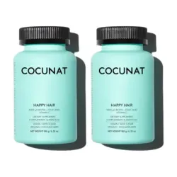 Cocunat Happy Hair Duplo, 2 x 60 gummies