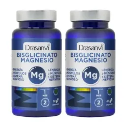 Drasanvi Bisglicinato Magnesio Duplo, 2 x 60 comprimidos