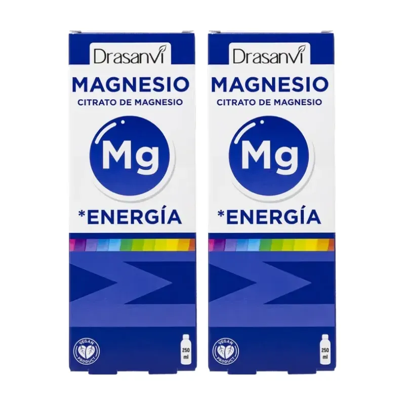 Drasanvi Magnesio Energía Duplo, 2 x 250 ml | Farmacia Barata